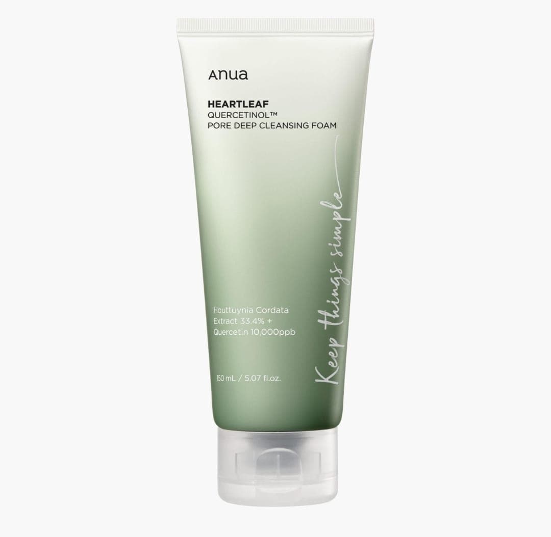 Anua Heartleaf Quercetinol Pore Deep Cleansing Foam 150ml