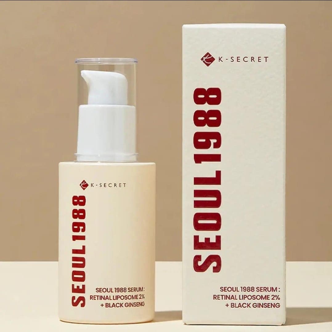 K-Secret SEOUL 1988 Serum: Retinal Liposome 2% + Black Ginseng 30ml